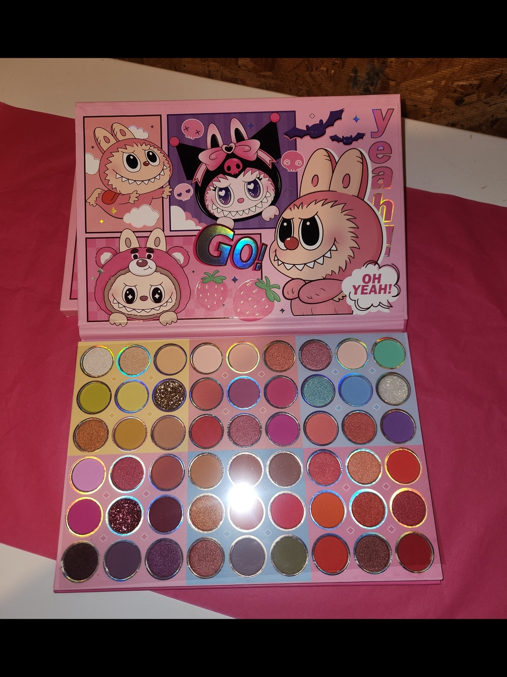 Labubu  54  Multi-Color Eyeshadow Palette - Women Makeup